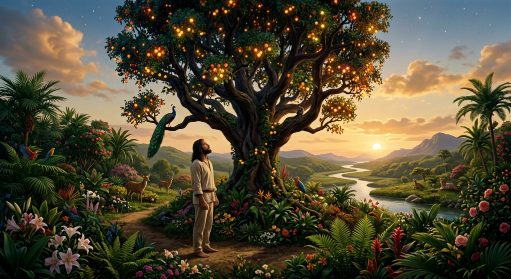 God told Adam to eat every fruit of the garden,